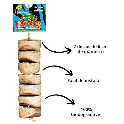 Wesco Bird Kabob Toy - Healthber