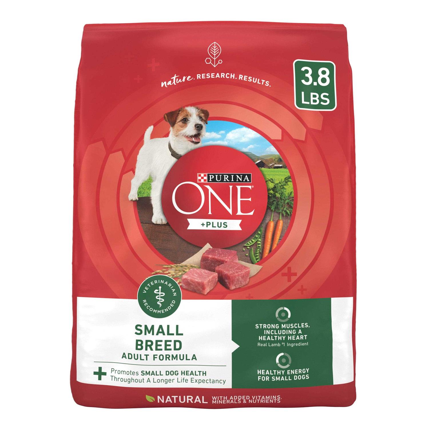 Purina ONE Plus Lamb & Rice Formula Small Breed Dry Dog Food - Healthber