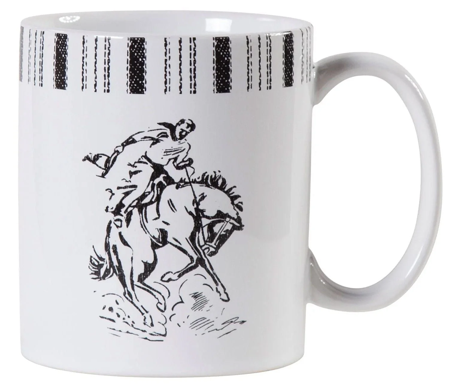 Ranch Life Bronco Mug, Set of 4 - Healthber