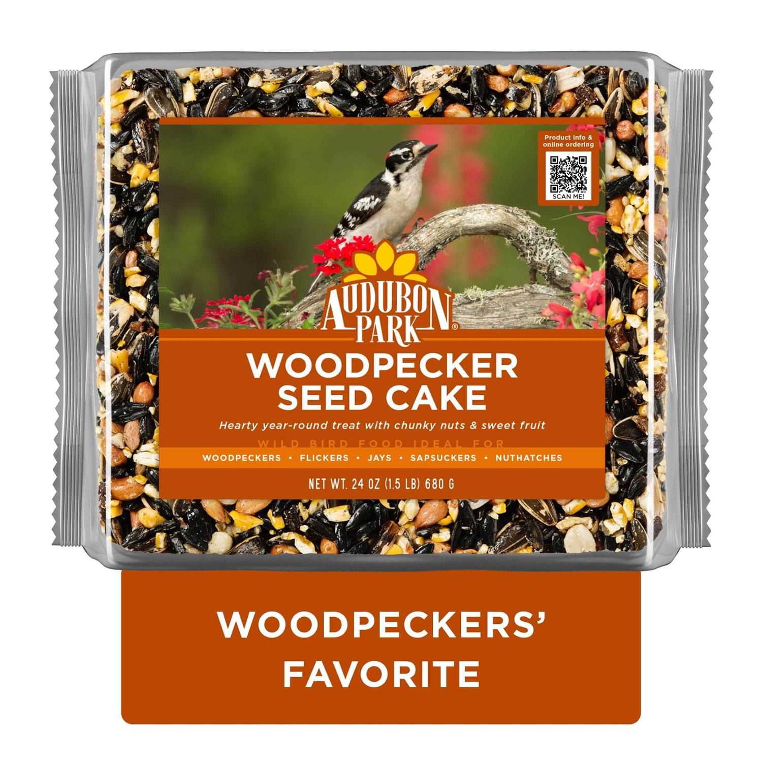 Audubon Park Woodpecker Seed Cake Wild Bird Food - Healthber