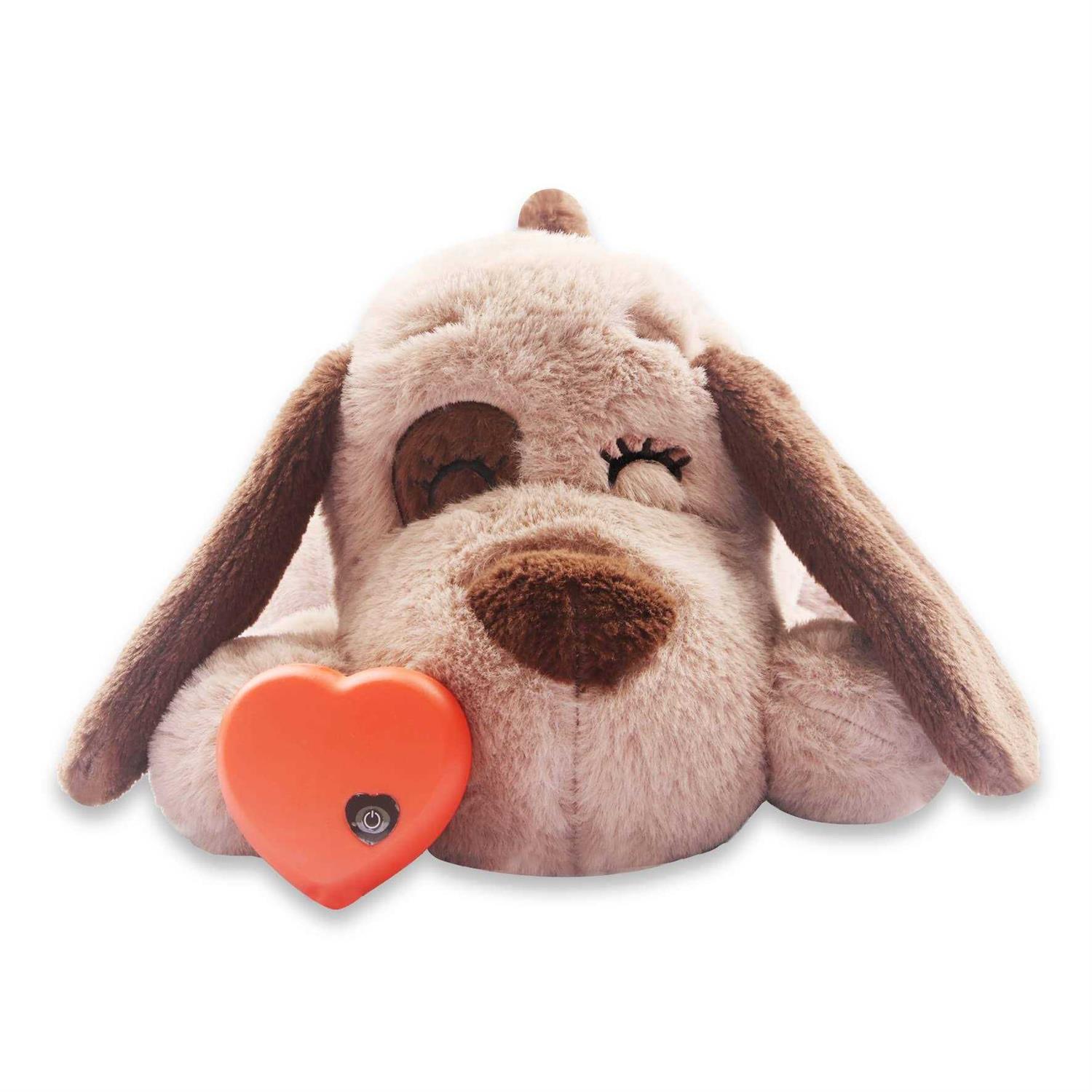 BEVERLYSHARK Beverly Shark Puppy Heartbeat Toy Dog Anxiety Relief Calming Aid Puppy Heartbeat Stuffed Animal Behavioral Training Sleep Aid Comfort - Healthber