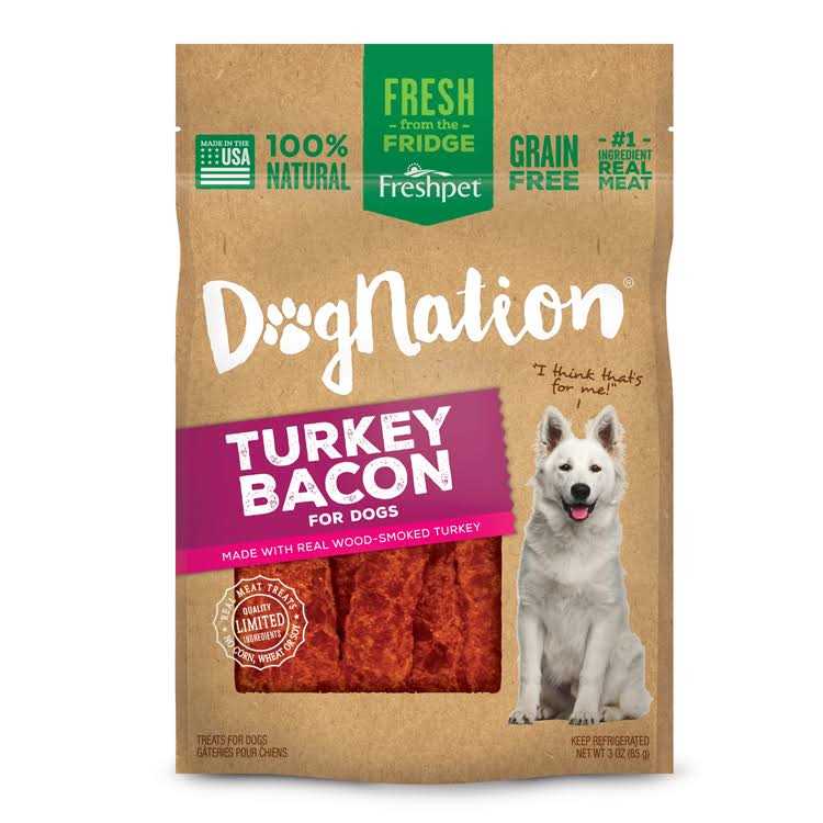 Freshpet Dog Joy Turkey Bacon Dog Treats - Healthber