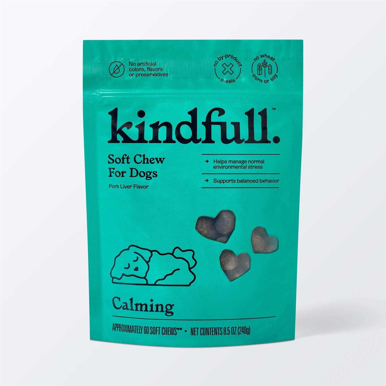 Kindfull Calming Soft Chews for Dogs - Healthber