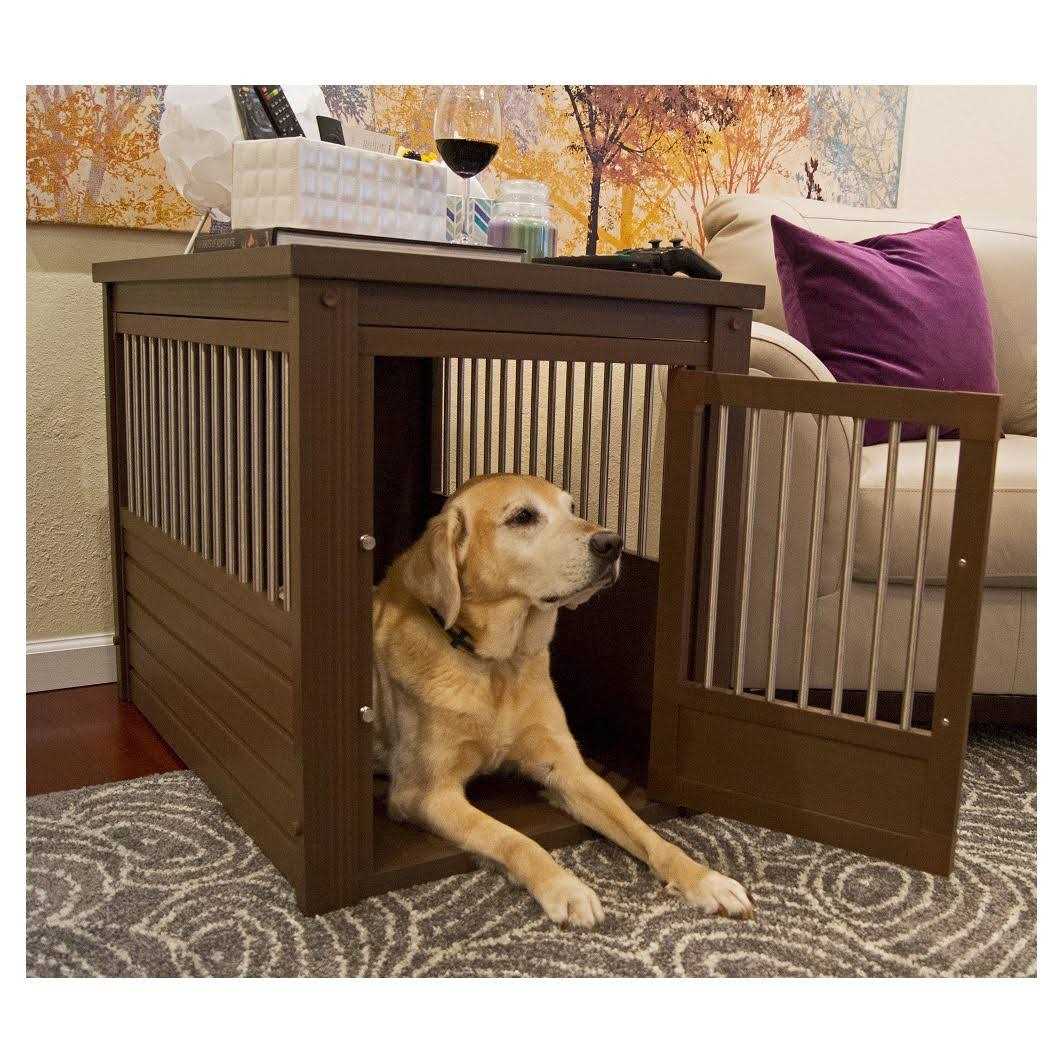 New Age Pet ecoFLEX Dog Crate End Table - Healthber