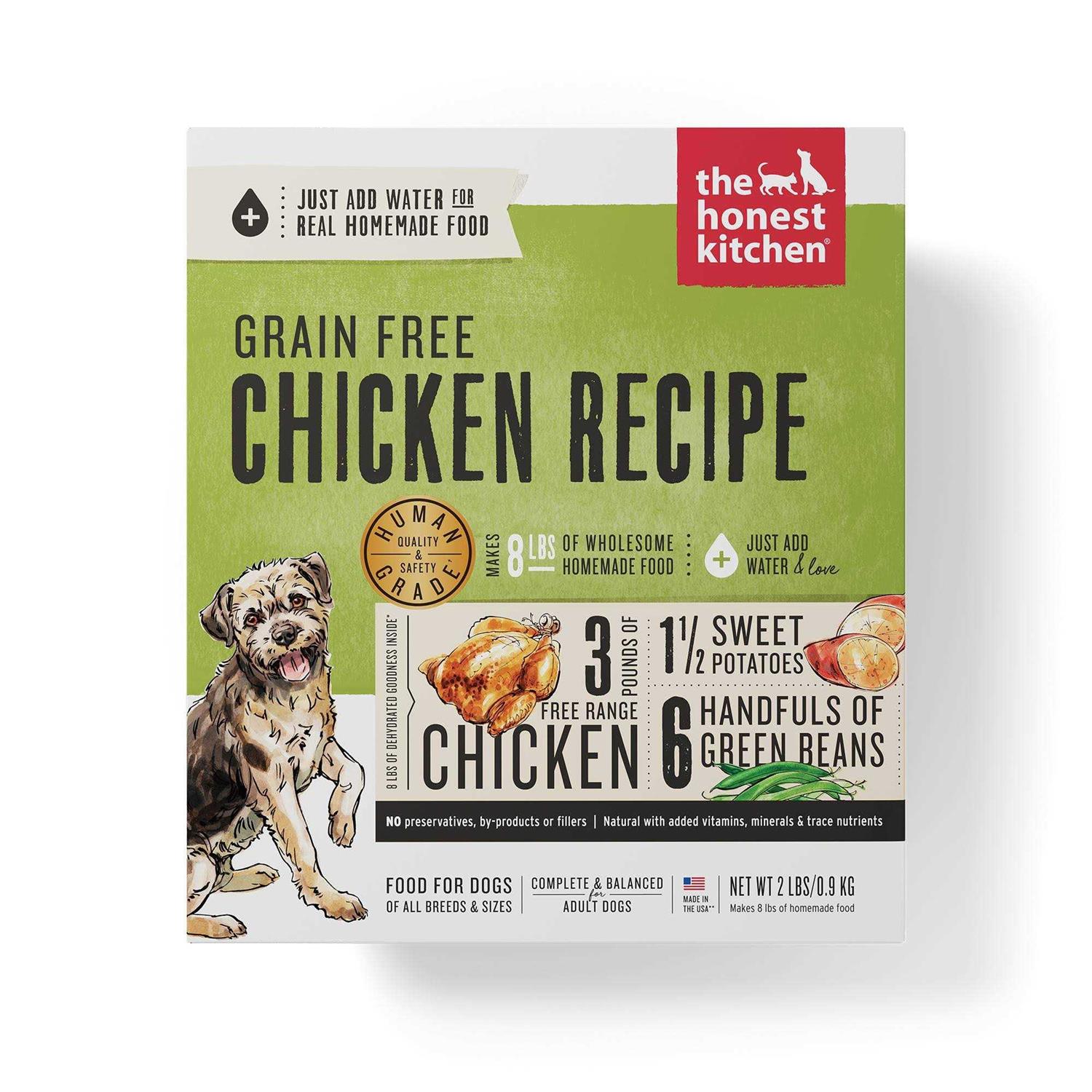 The Honest Kitchen Dehydrated Grain Free Chicken Dog Food - Healthber