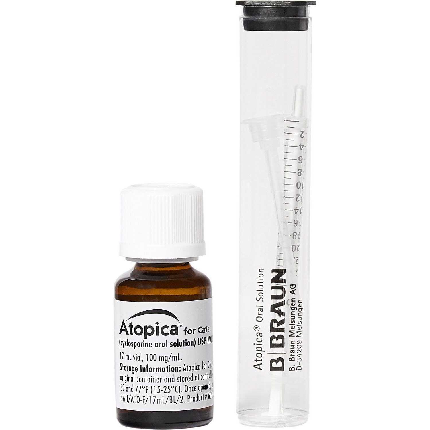 Atopica 5-ml Oral Solution for Cats - Healthber