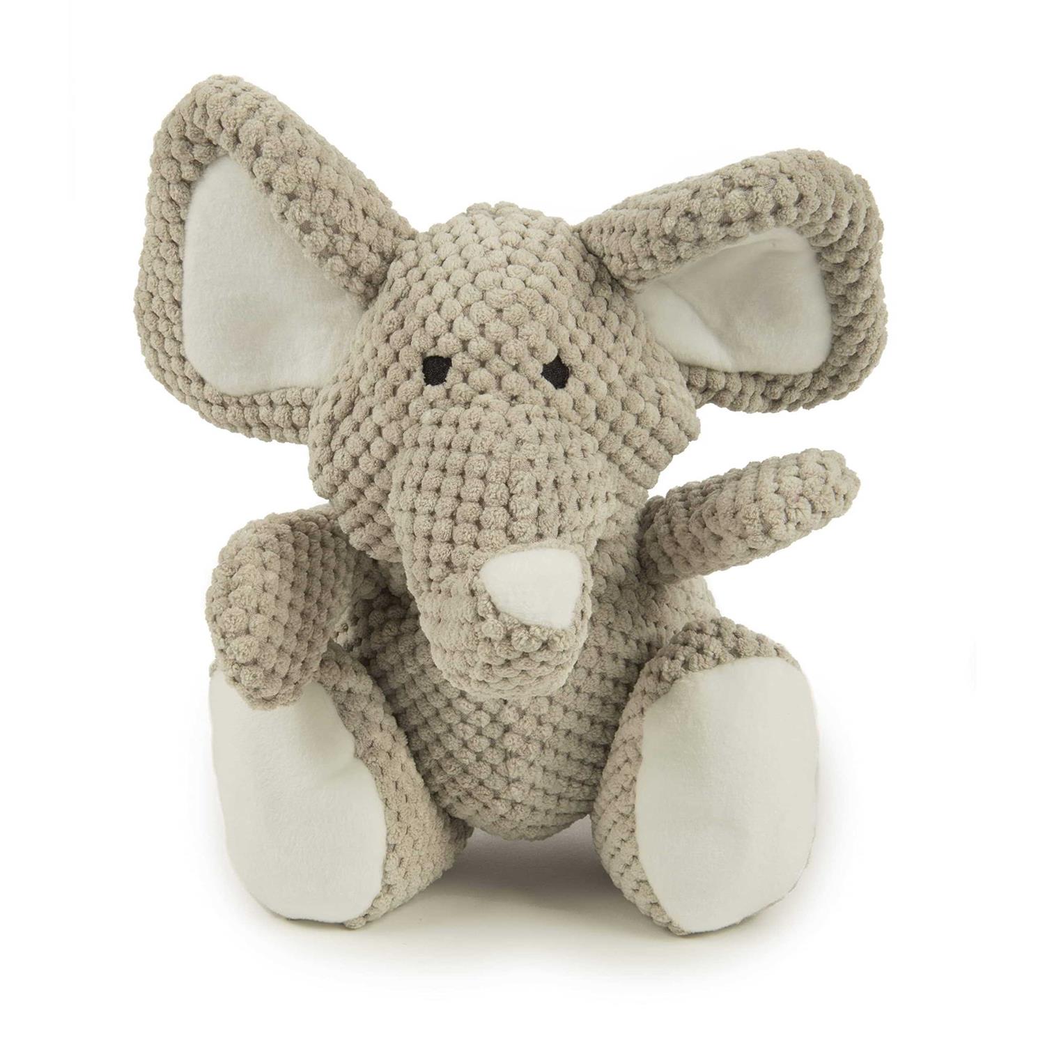 goDog Checkers Chew Guard Elephant Dog Toy - Healthber