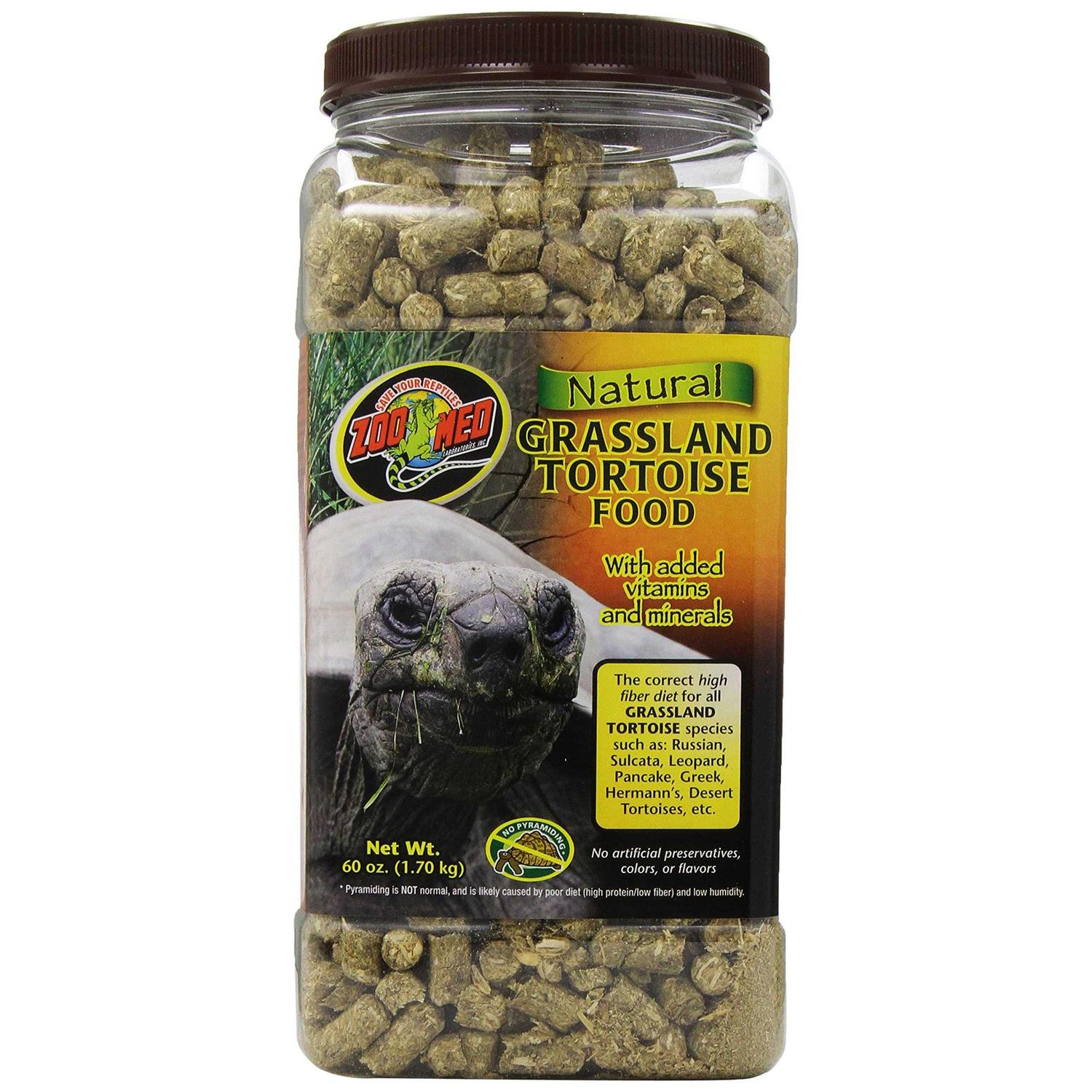 Zoo Med Natural Grassland Tortoise Food - Healthber