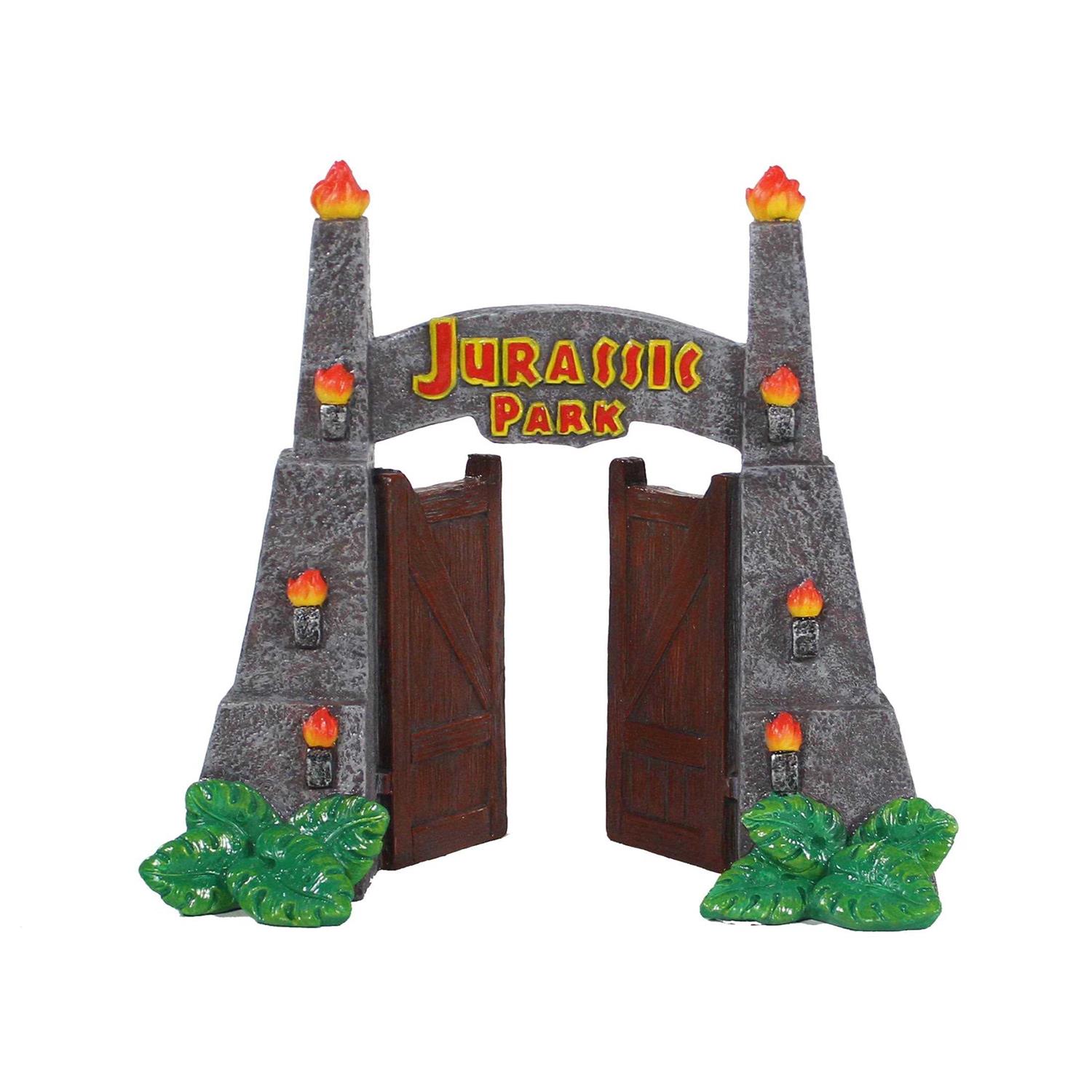 Penn Plax Jurassic Park Gate Ornament - Healthber