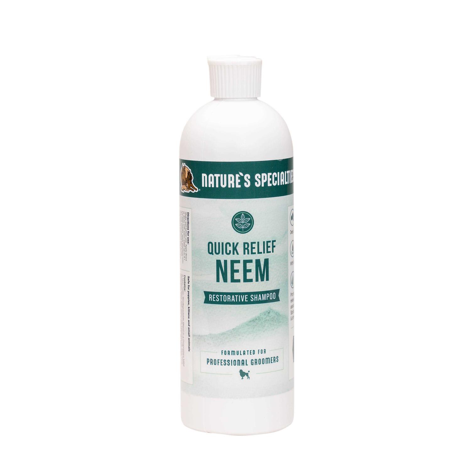 Nature’s Specialties Quick Relief Neem Shampoo for Pets - Healthber