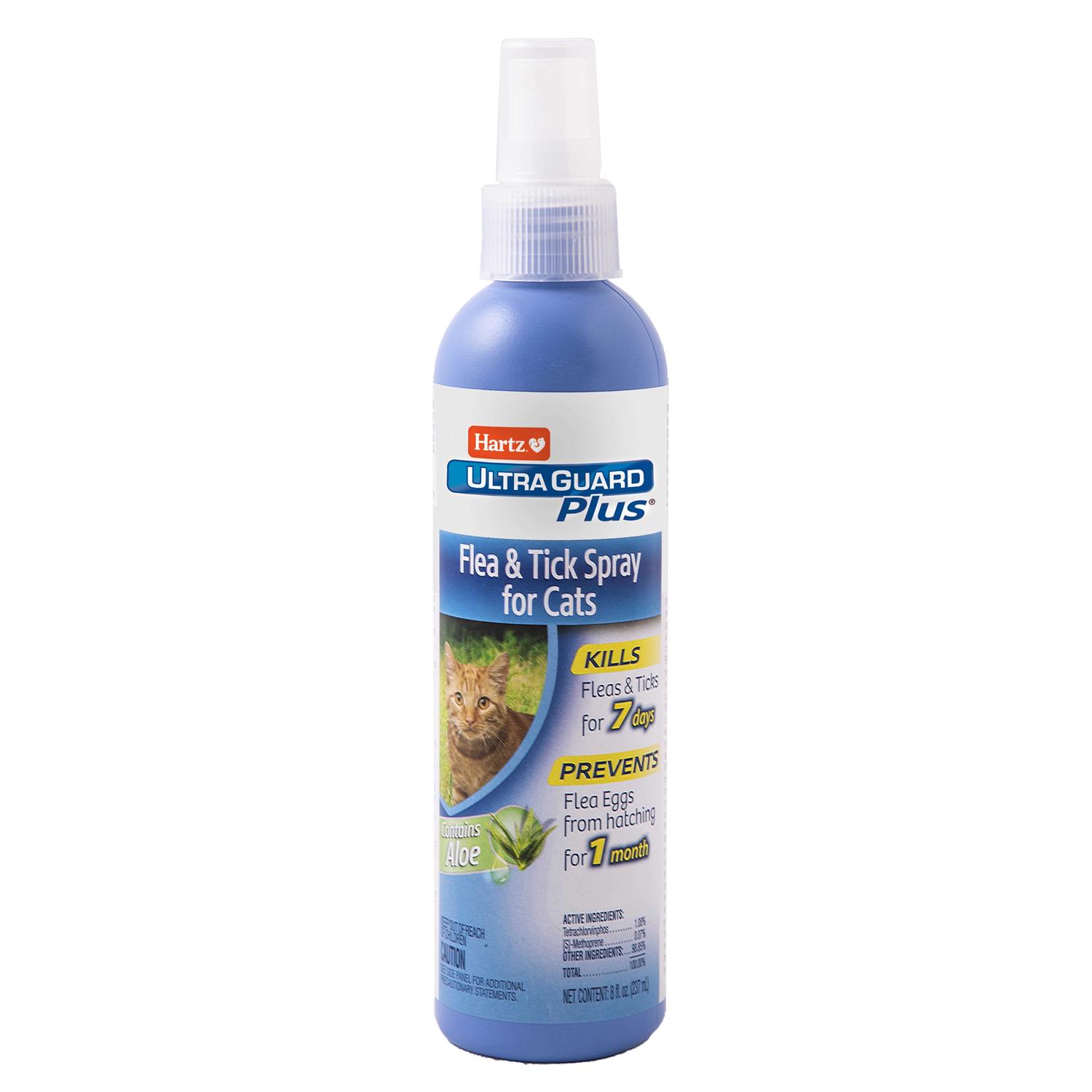 Hartz UltraGuard Plus Flea & Tick Spray for Cats - Healthber