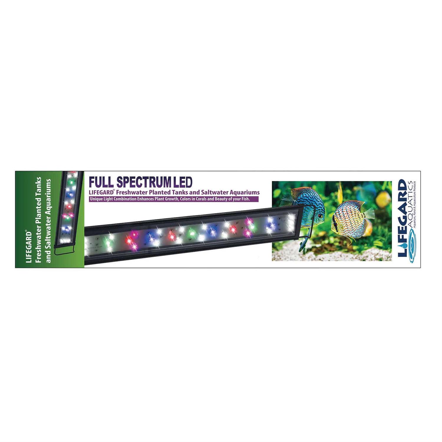 Lifegard Aquatics Full Spectrum LED Aquarium Light - Healthber