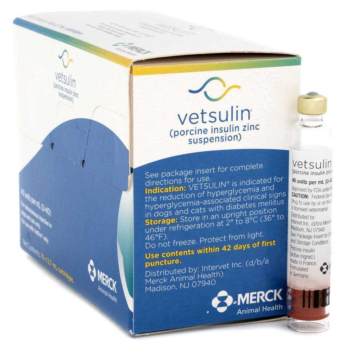 Vetsulin VetPen Insulin Cartridge - Healthber