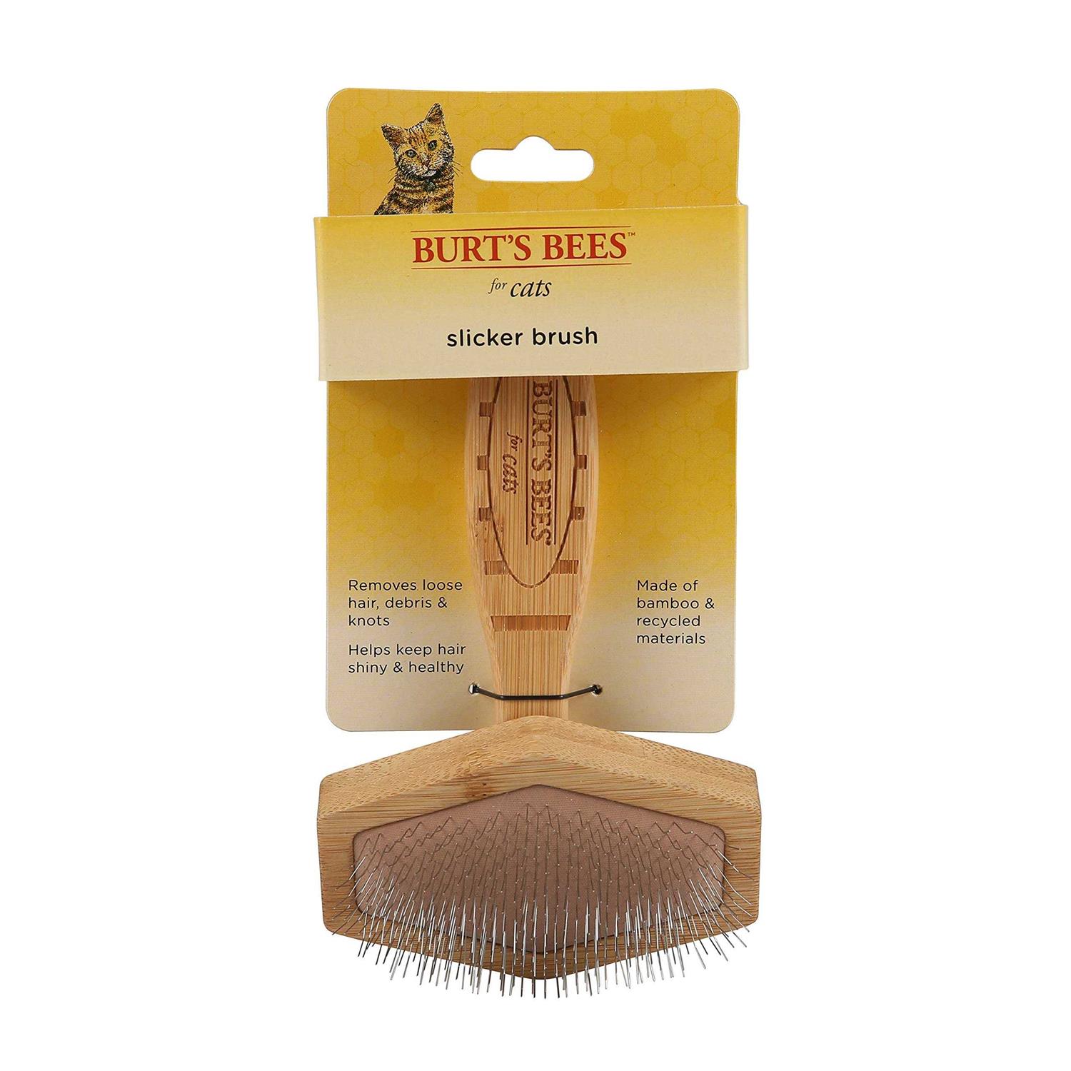 Burt’s Bees for Pets Cat Slicker Brush - Healthber