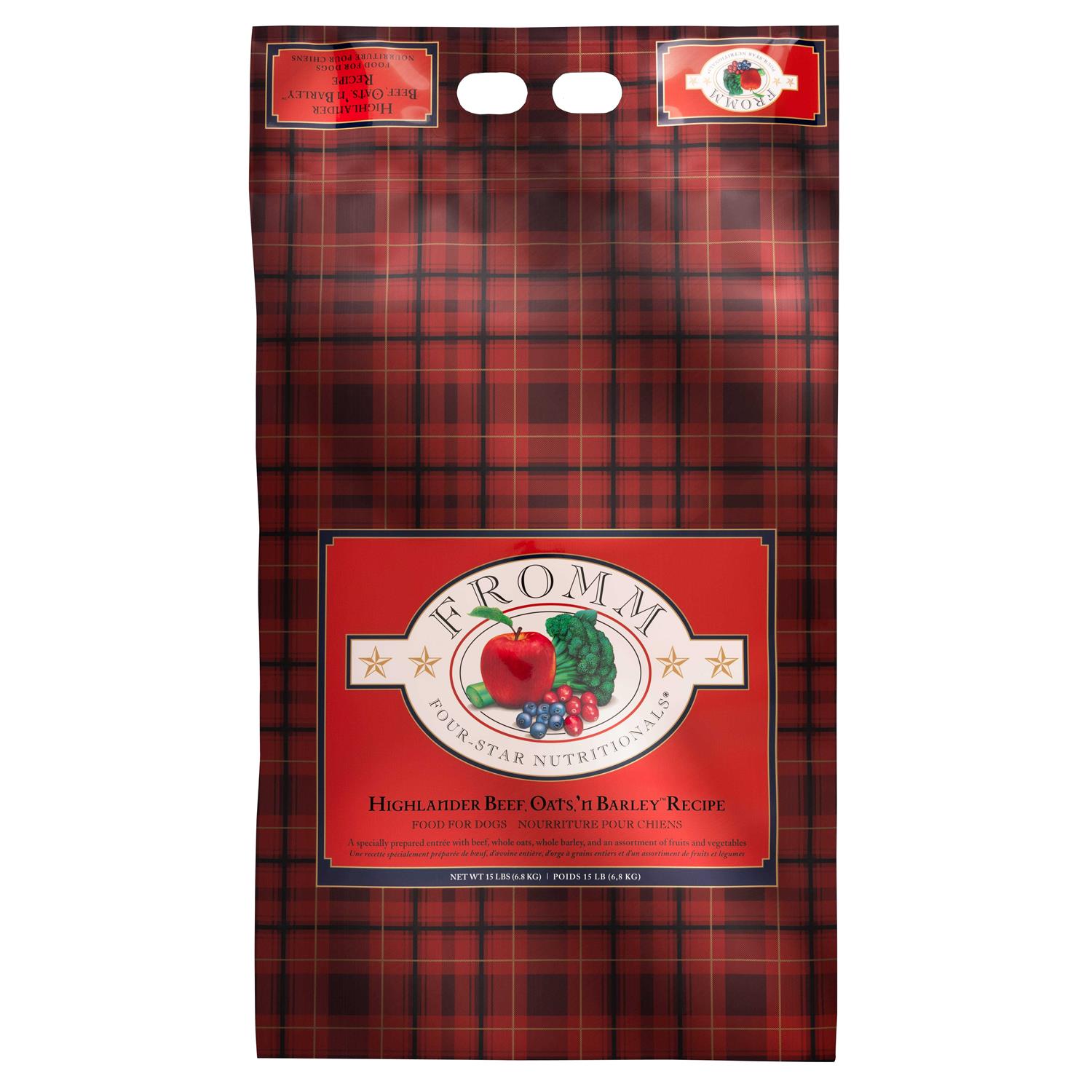 Fromm Four Star Highlander Beef - Healthber