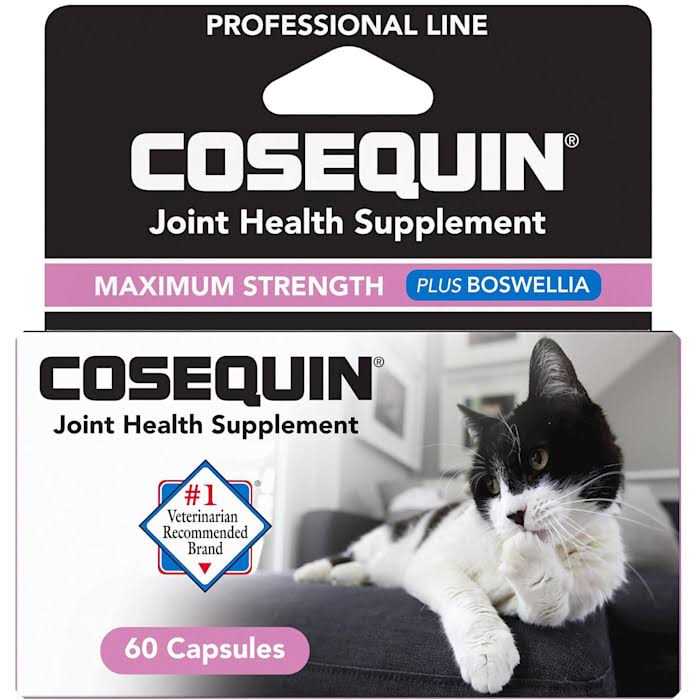 Cosequin Cosequin Maximum Strength Plus Boswellia Joint Health Cat Supplement Capsules A387A306A0D278A - Healthber