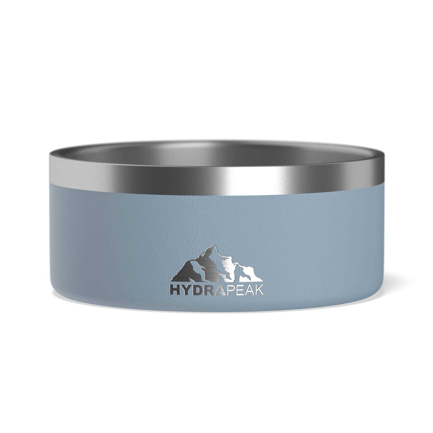Hydrapeak Dog Bowl Non Slip Stainless Steel Dog Bowls for Water or Food - Healthber