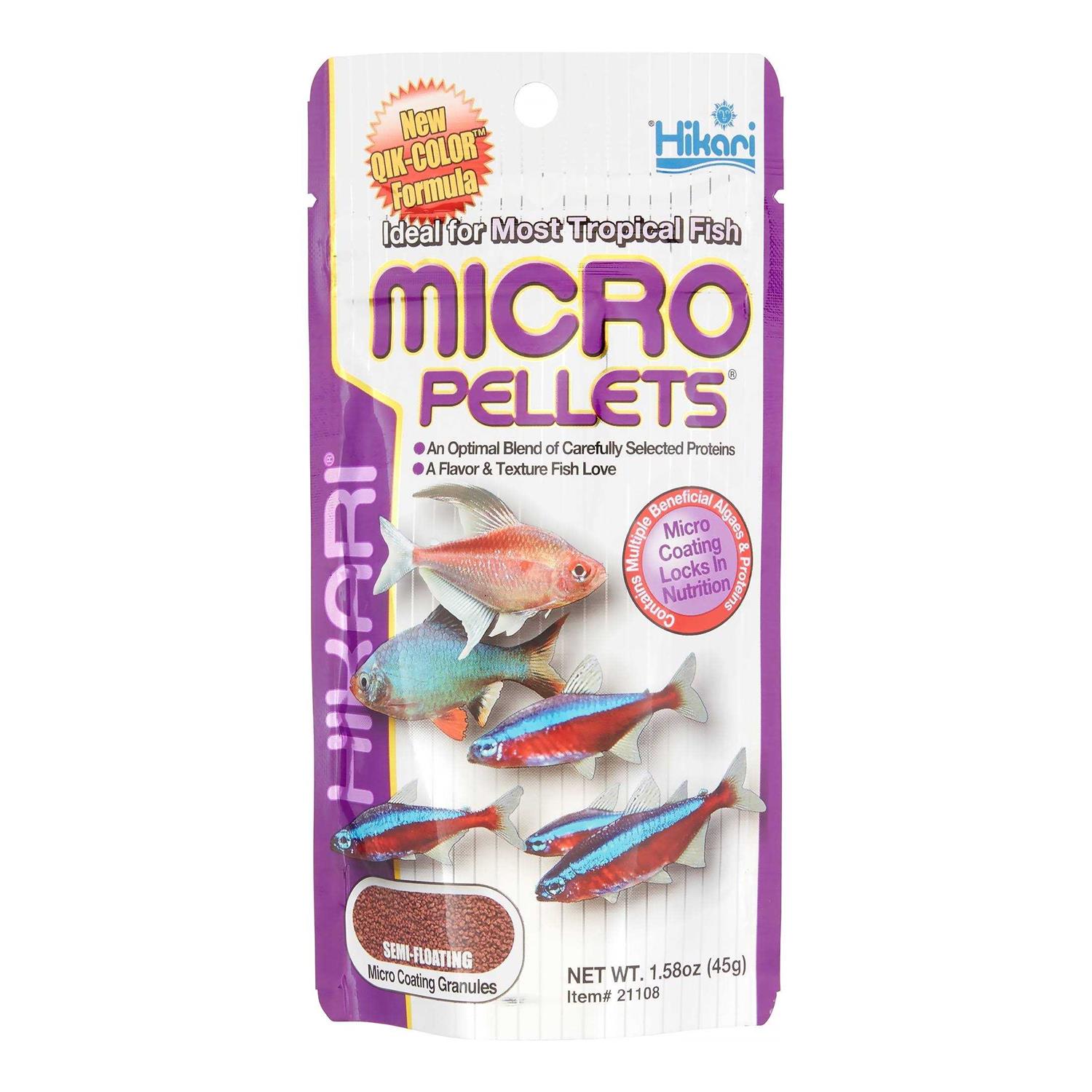 Hikari Micro Pellets Tropical Fish Food - Healthber