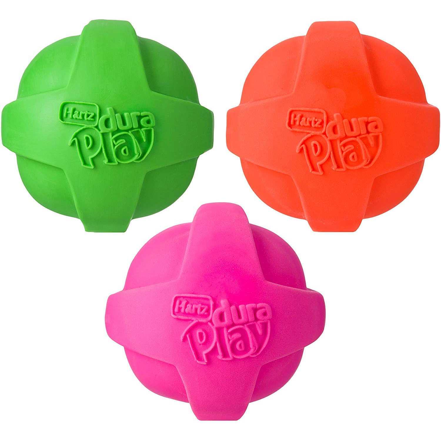 Hartz Dura Play Ball Dog Toy - Healthber