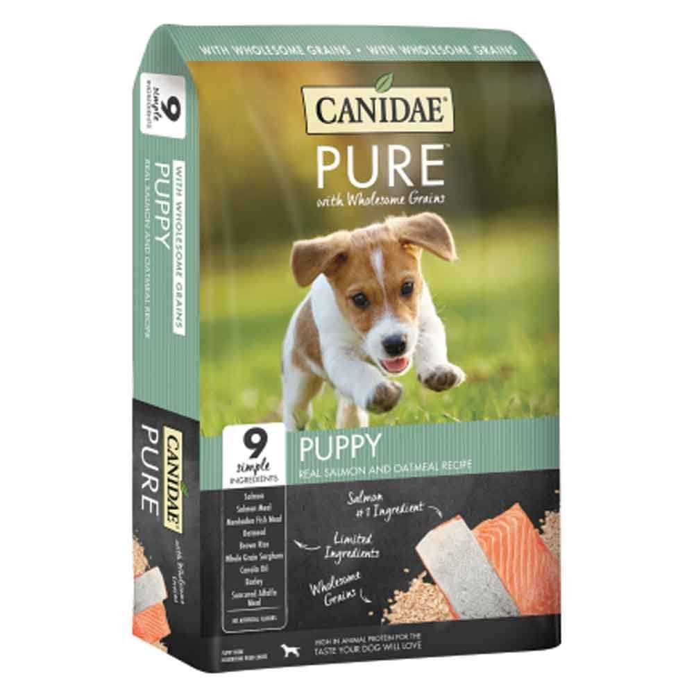 Canidae Pure Puppy Salmon & Oatmeal Dry Dog Food - Healthber