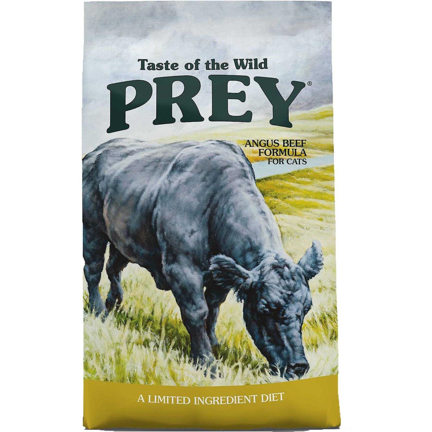 Taste of the Wild Prey Angus Beef Dry Cat Food - Healthber