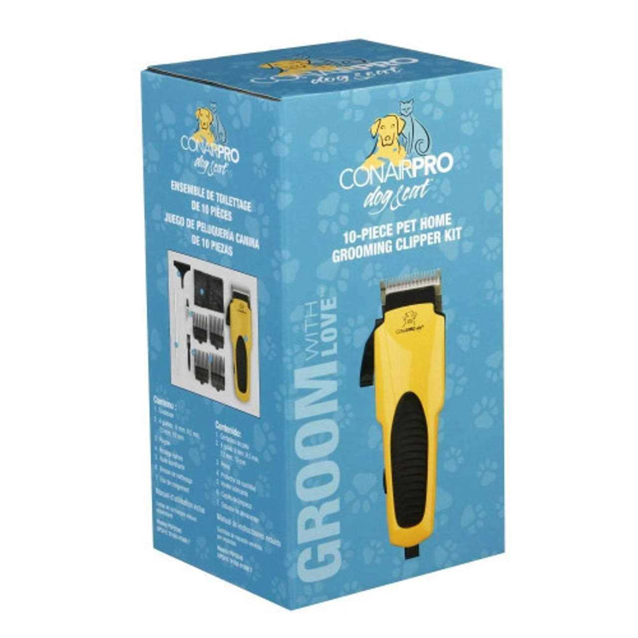 ConairPRO 10-Piece Pet Home Grooming Kit - Healthber