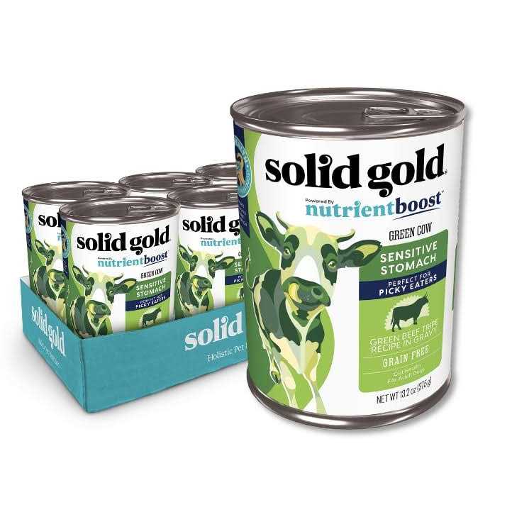 Solid Gold Green Cow Tripe Beef Free Dog Food - Healthber