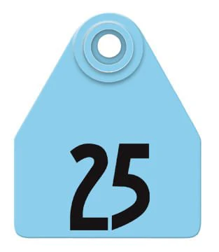 Allflex Global Numbered 2-Piece Ear Tags, 25 ct - Healthber