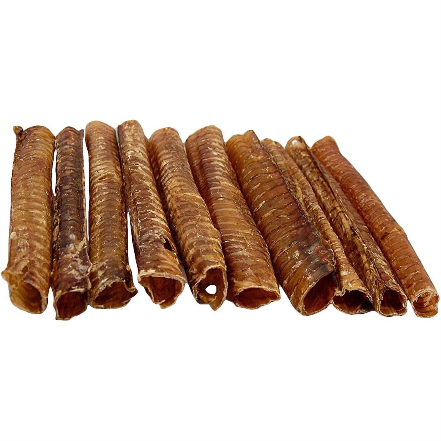 Top Dog Chews 12 Beef Trachea Dog Treats - Healthber