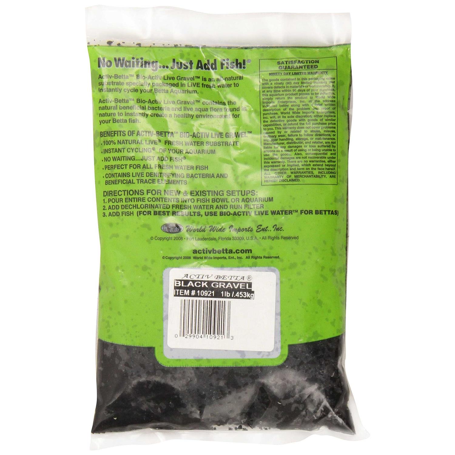 Activ Betta Aquarium Sand 1-Pound - Healthber