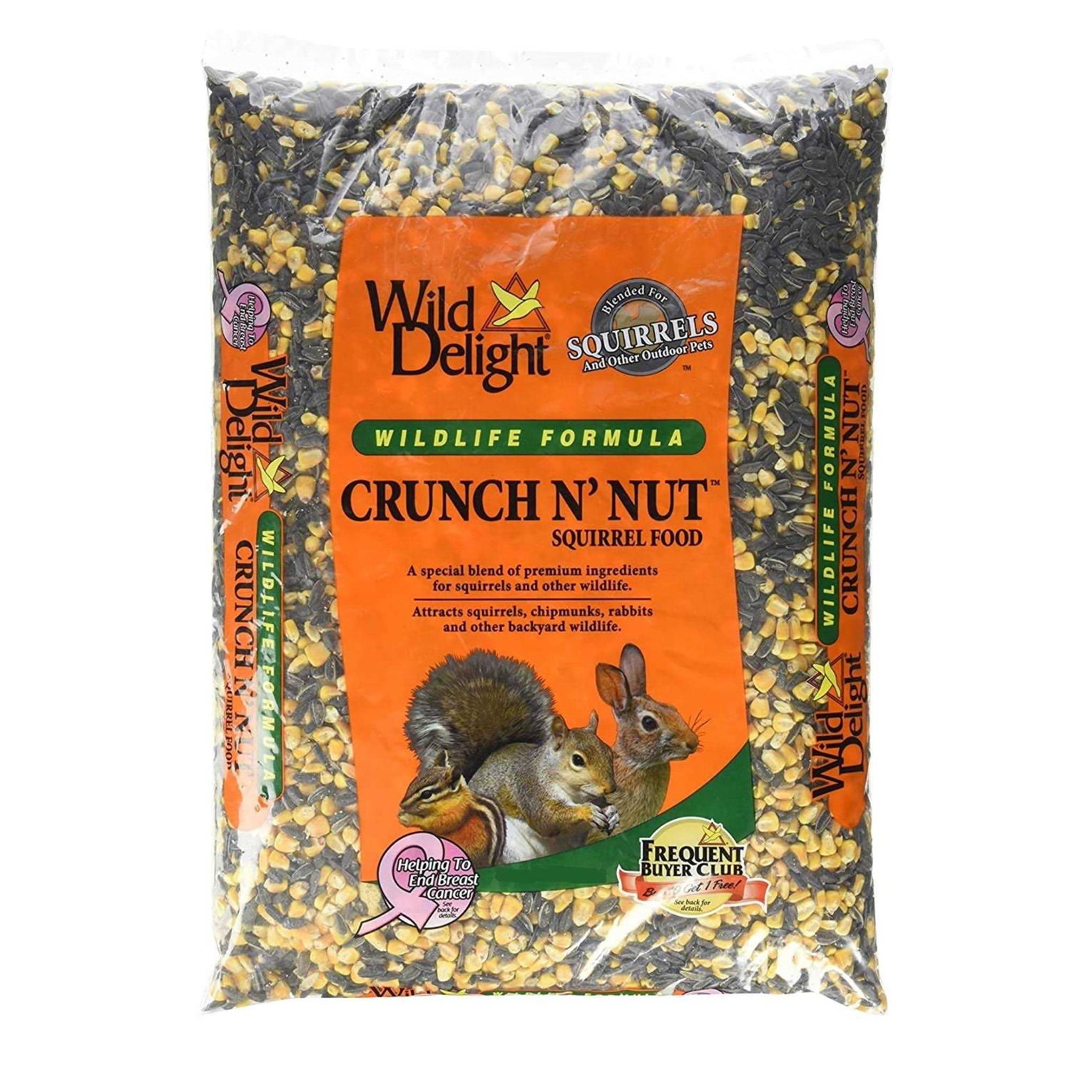 Wild Delight Crunch N’ Nut Squirrel Food - Healthber