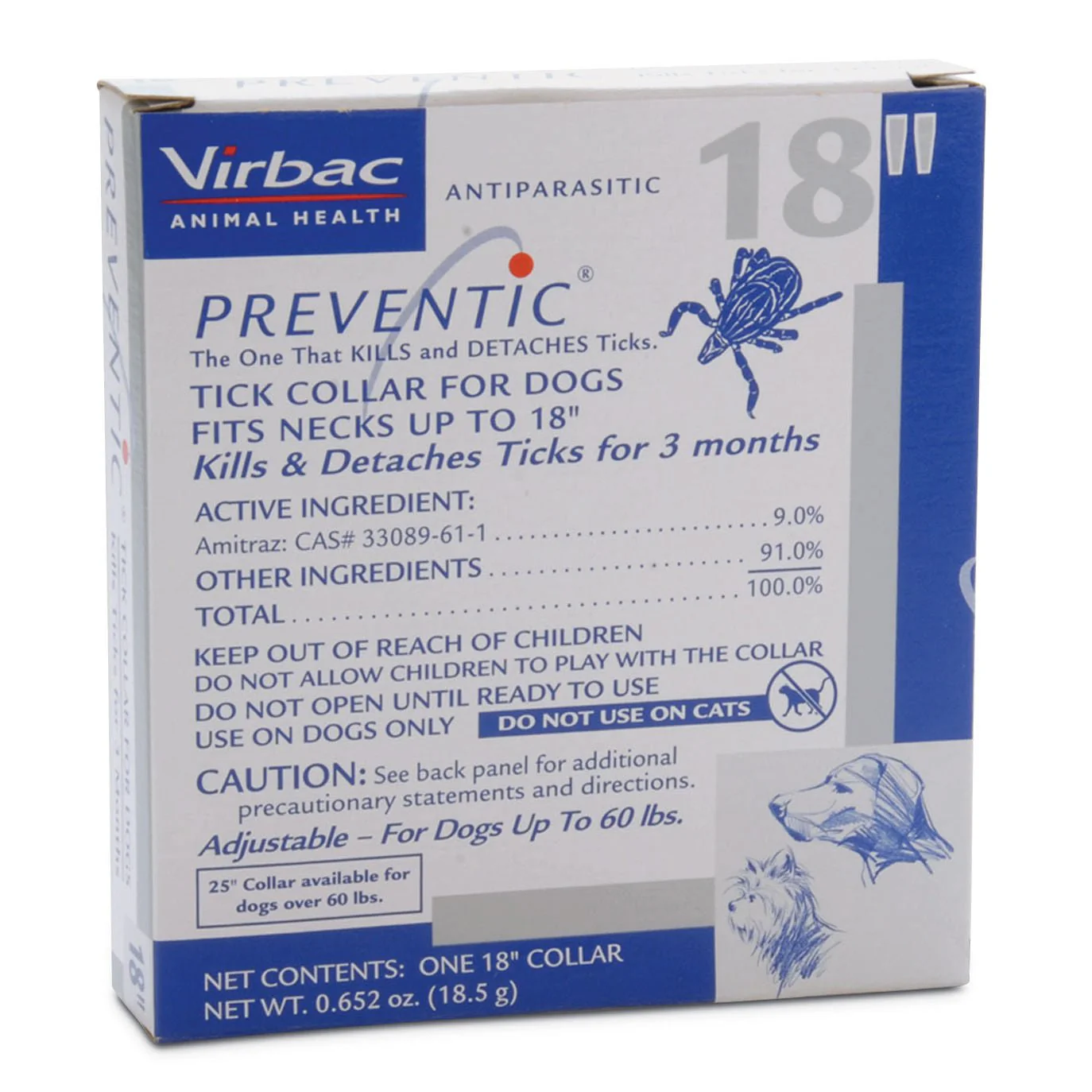 Preventic Tick Collar for Dogs - Healthber