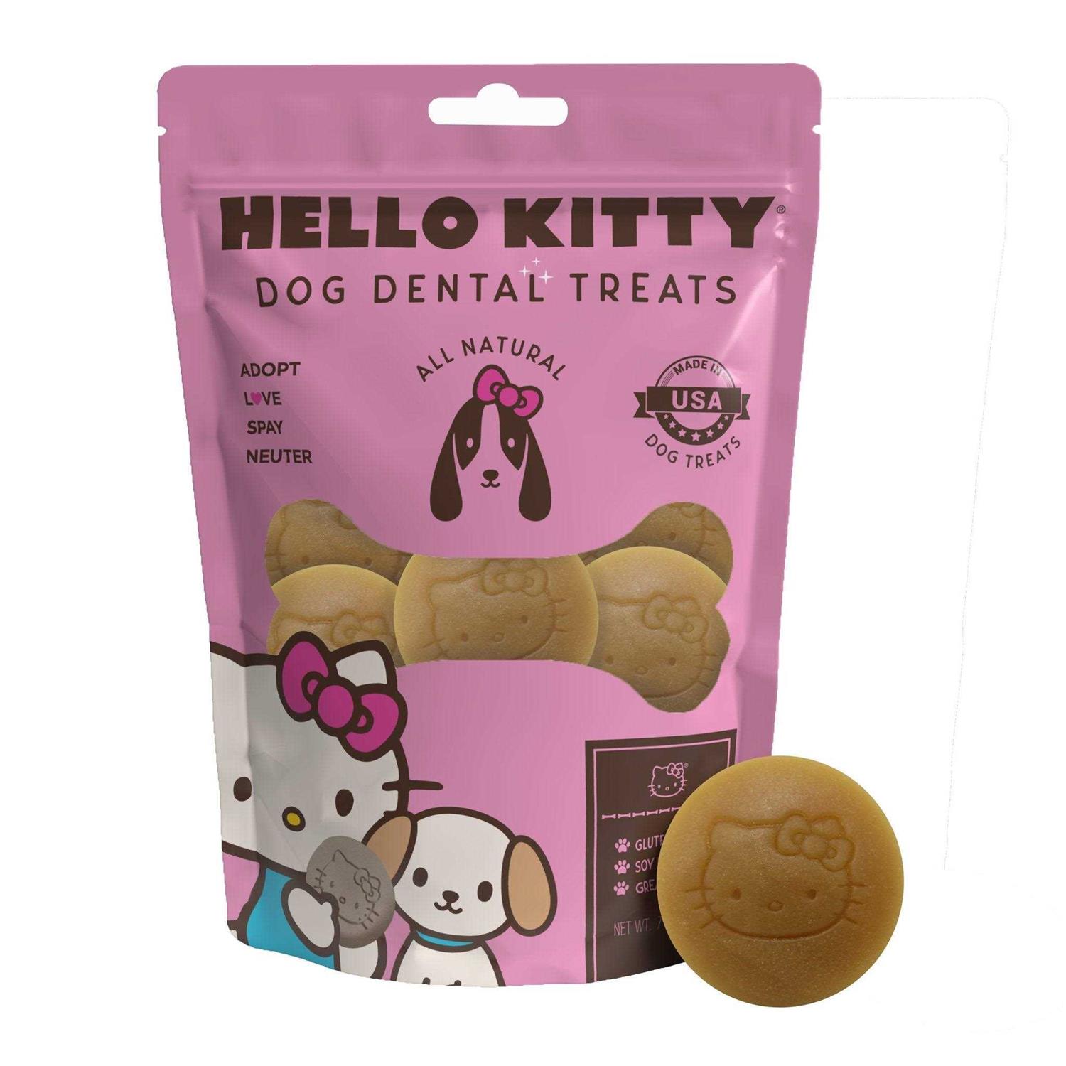 Team Treatz Hello Kitty Dog Dental Treats - Healthber