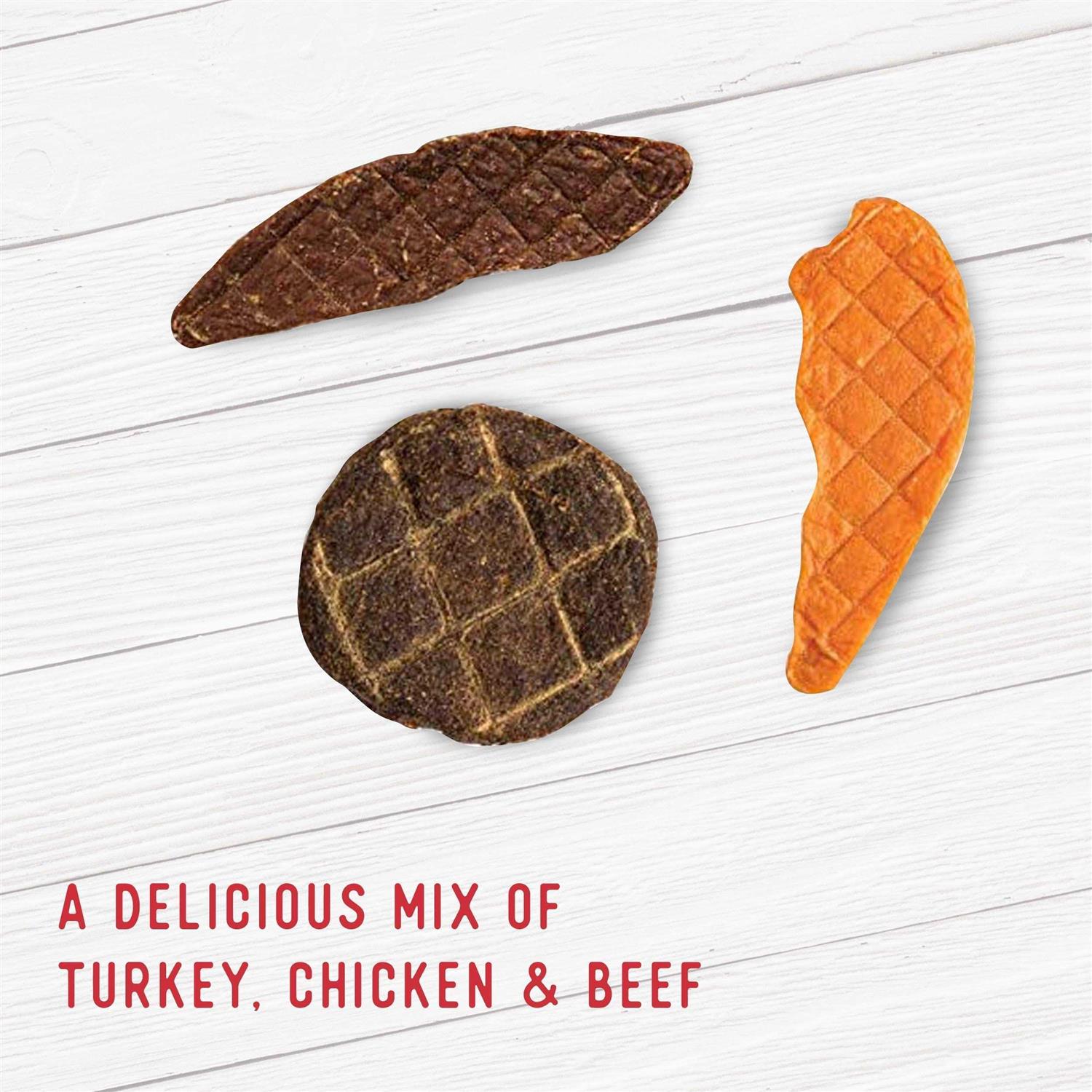 Farmland Traditions Dogs Love Variety Jerky Treats - Healthber