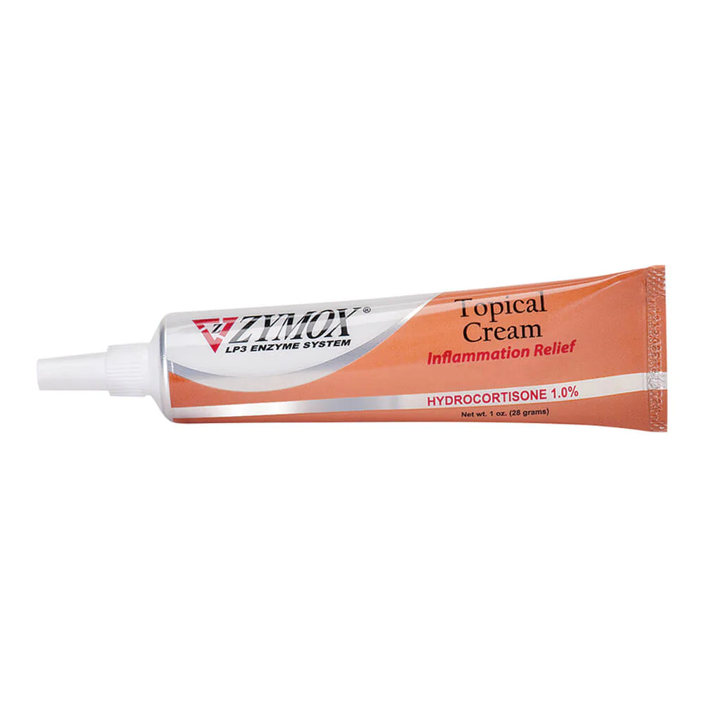 Zymox Topical Cream with 1% Hydrocortisone, 1 oz - Healthber