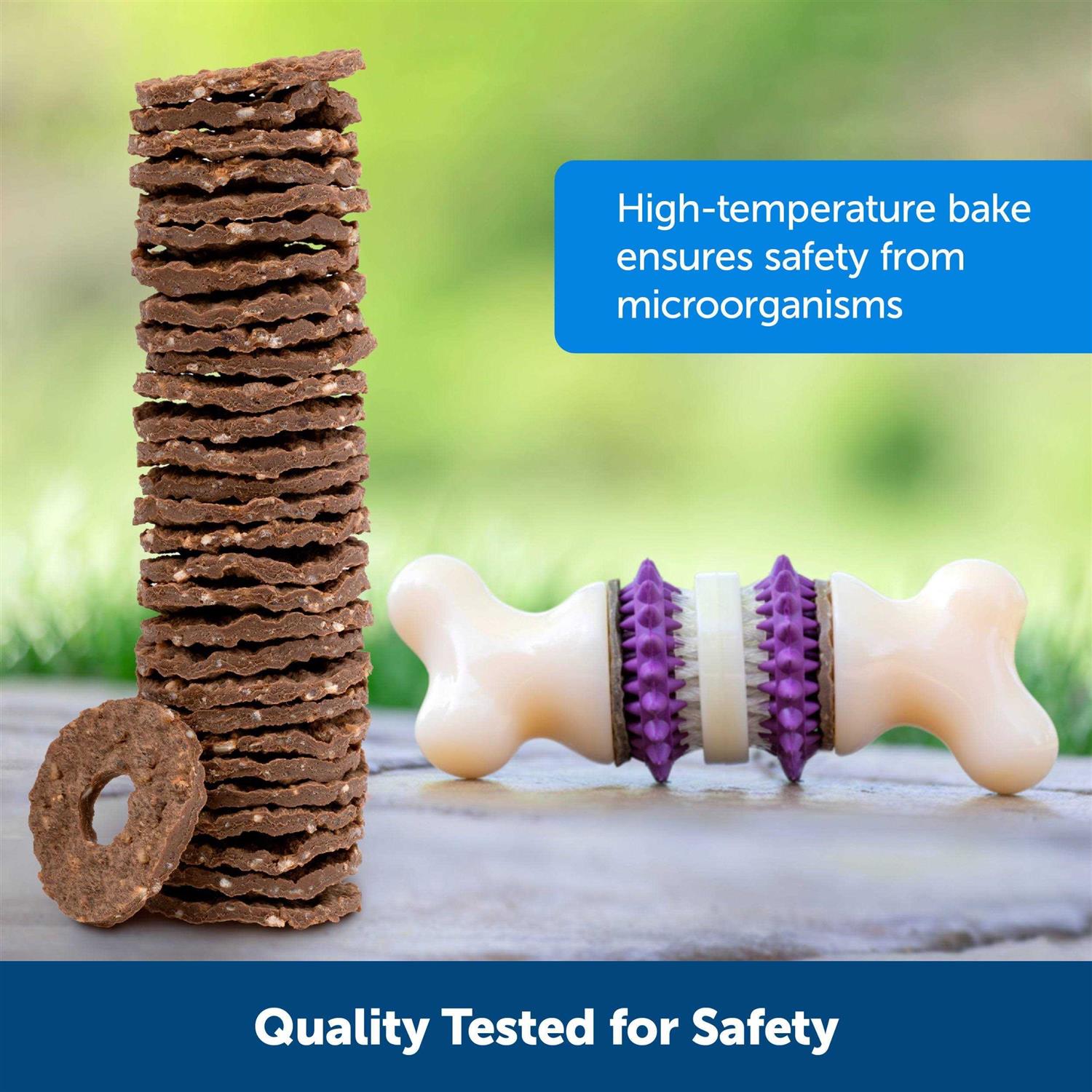 Busy Buddy Rawhide Treat Rings - Healthber