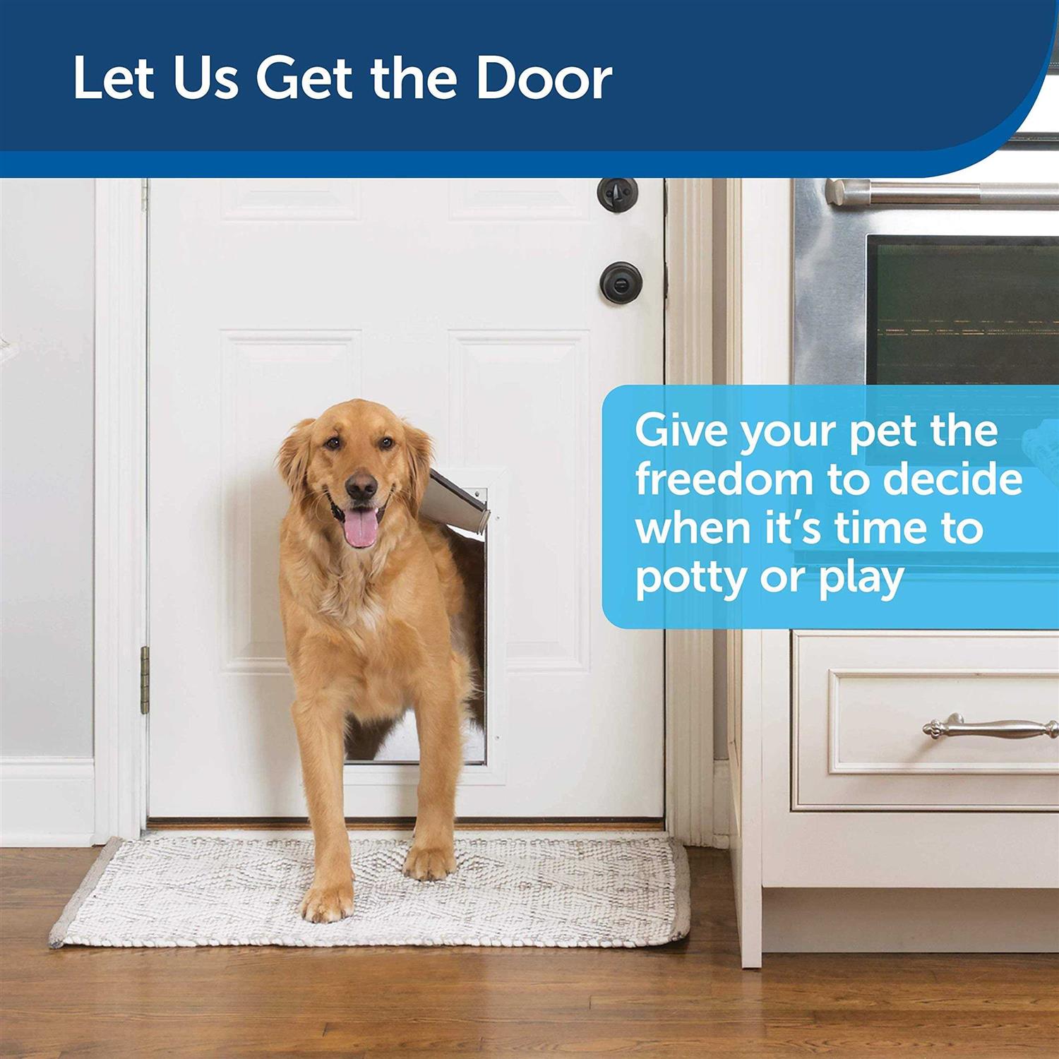 PetSafe Aluminum Freedom Pet Door - Healthber
