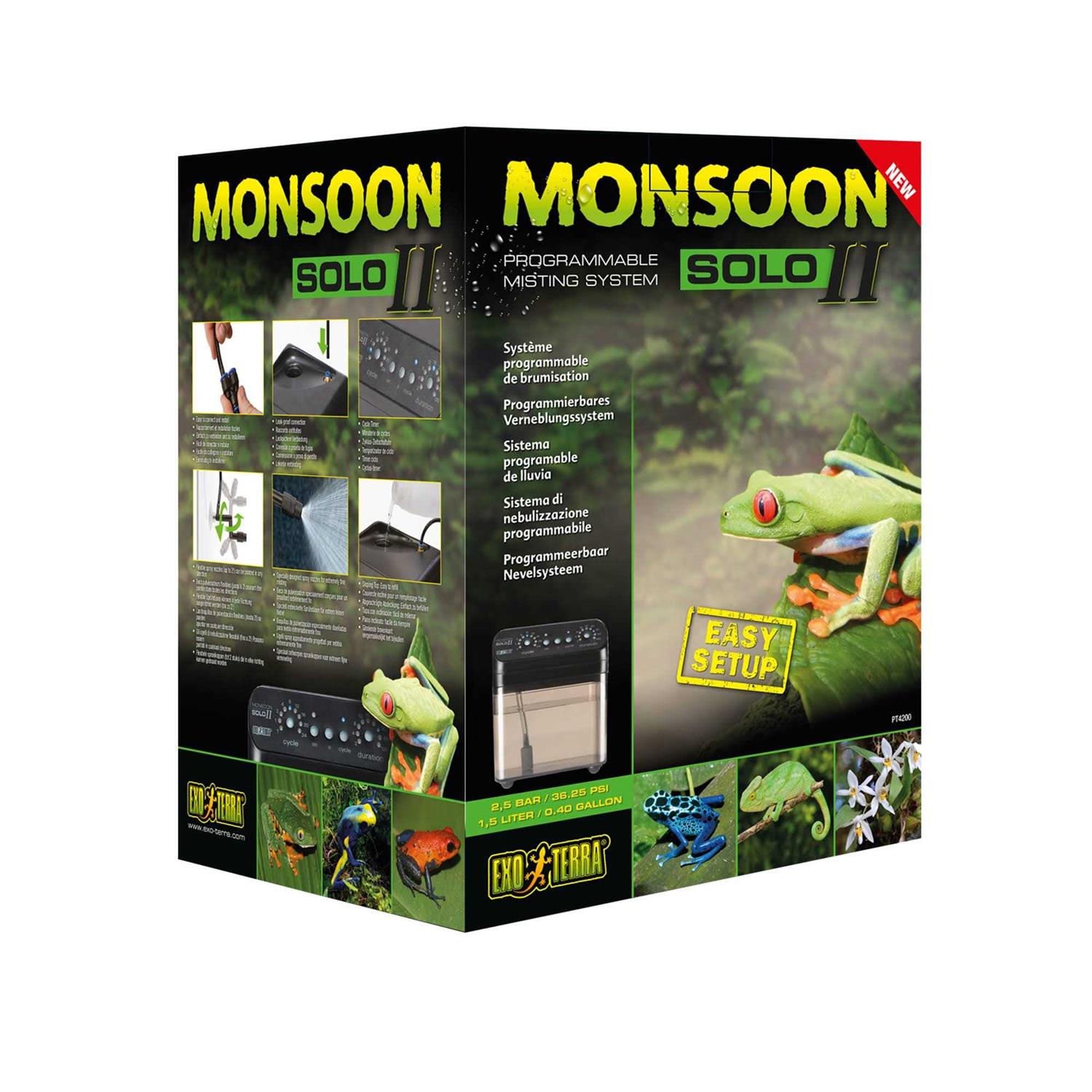 Exo-Terra Monsoon Solo II System - Healthber