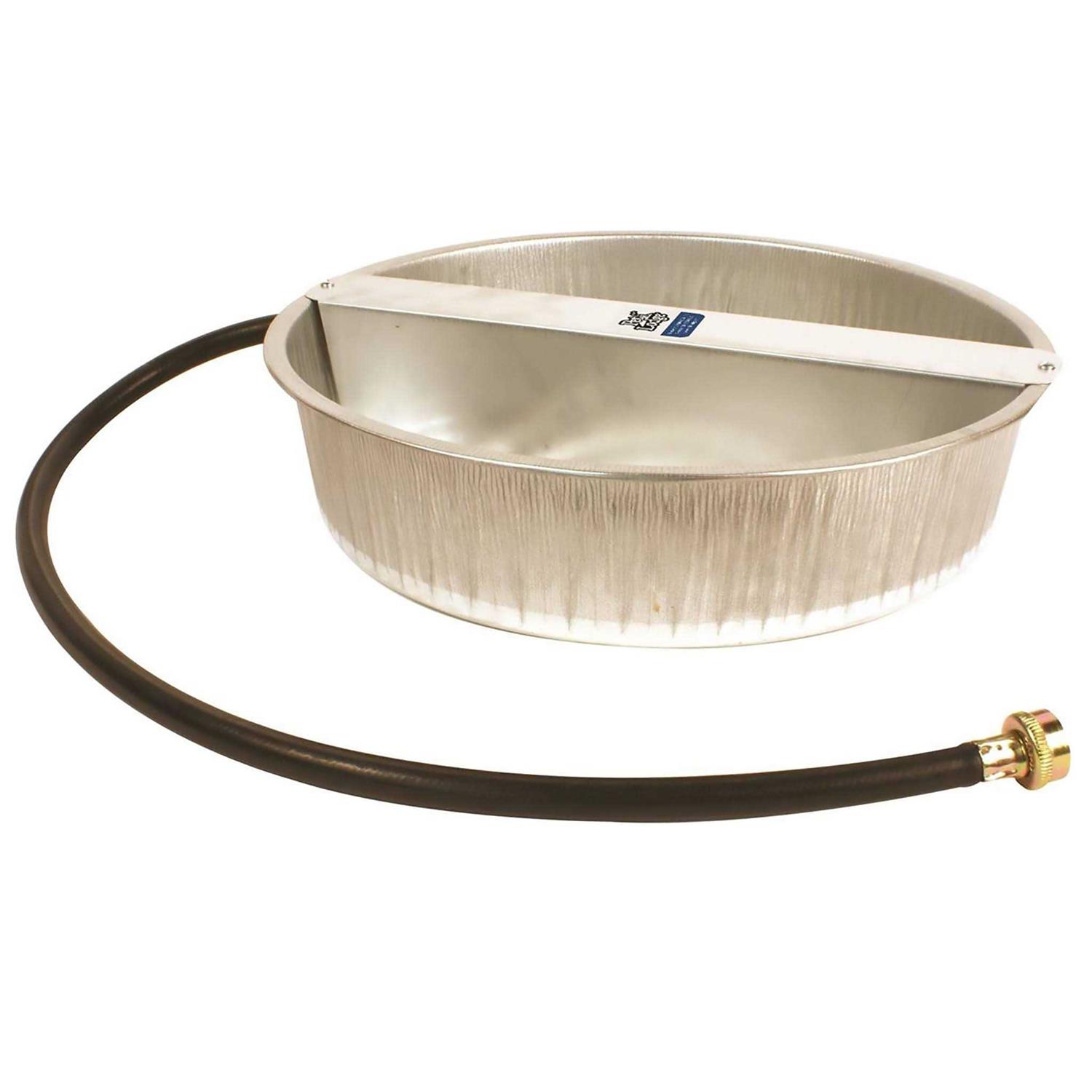 Pet Lodge Galvanized Ever Full Pet Bowl - Healthber