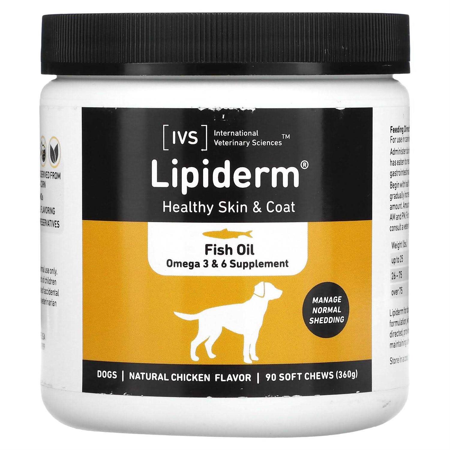 International Veterinary Sciences Lipiderm Healthy Skin & Coat - Healthber