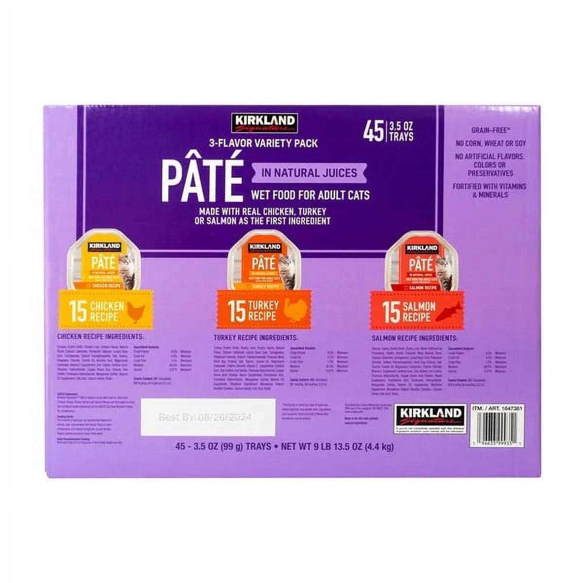 Kirkland Signature Pate Cat Food Variety - Healthber