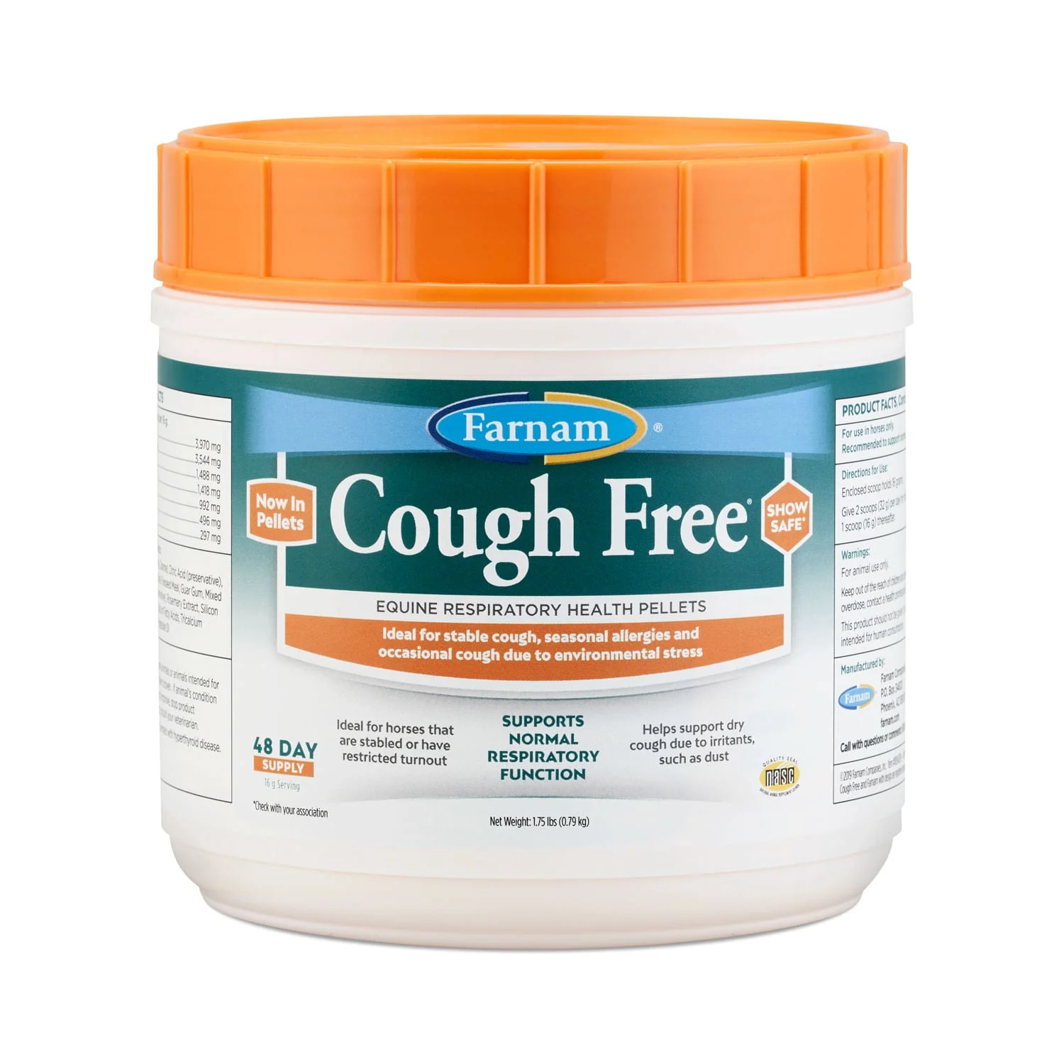 Cough Free Equine Pellets - Healthber