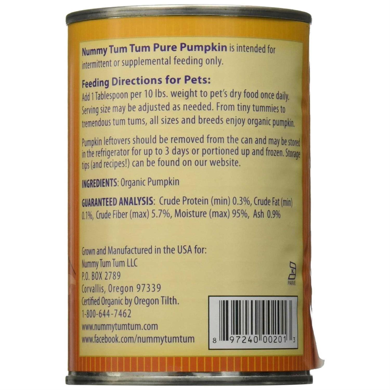 Nummy Tum-Tum Organic Pumpkin - Healthber