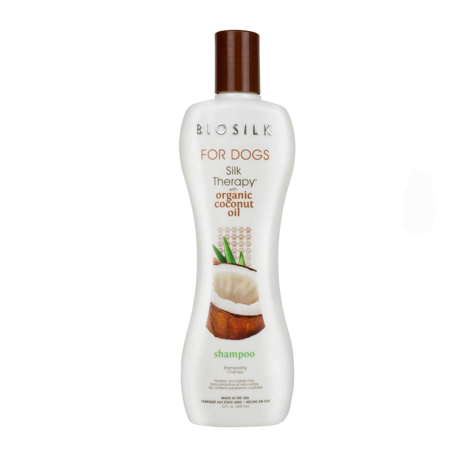 Biosilk Silk Therapy Shampoo with Organic Coconut Oil for Dogs - Healthber