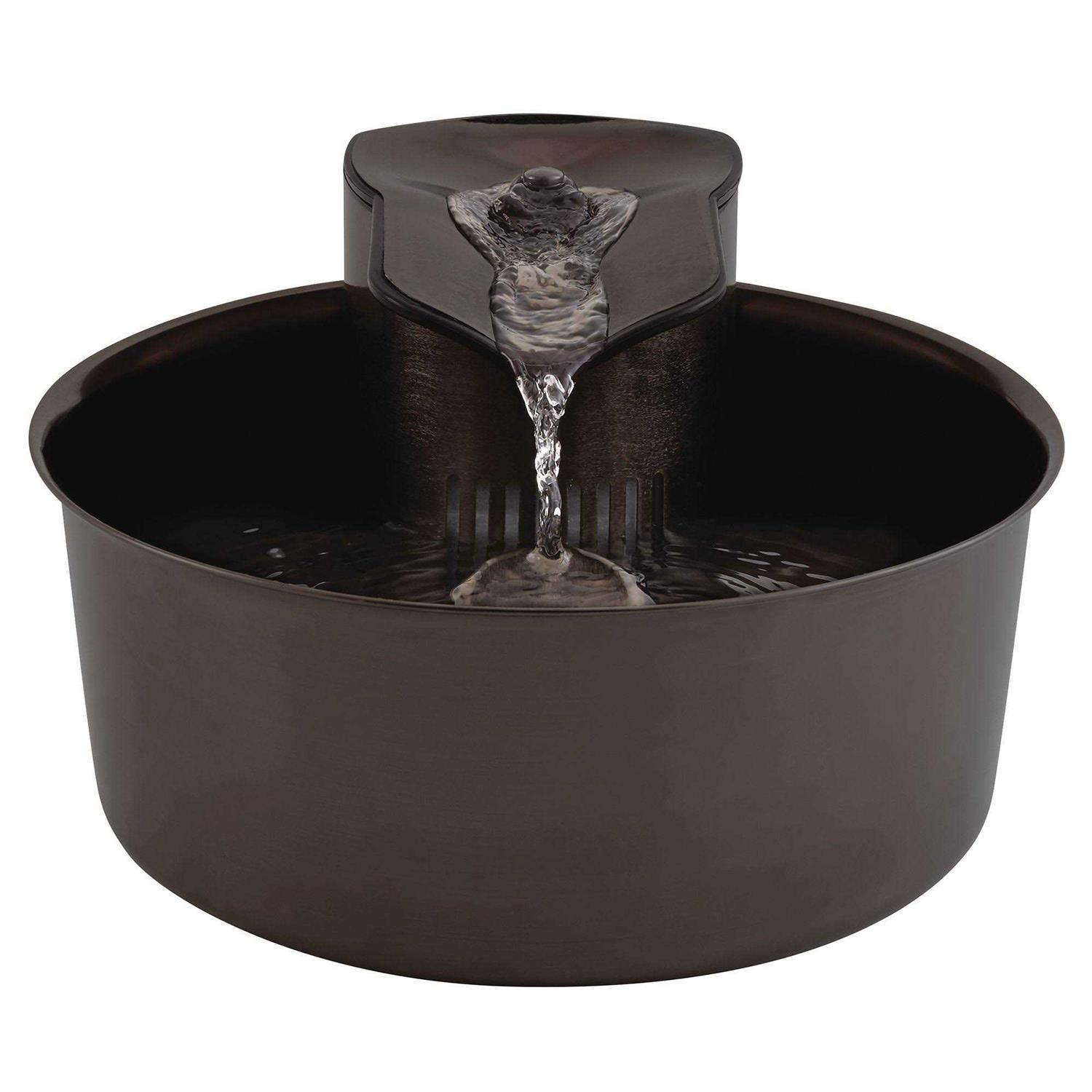Whisker City Stainless Cat Fountain - Healthber