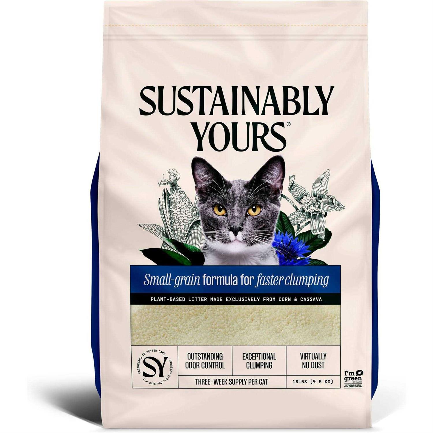 Sustainably Yours Cat Litter - Healthber