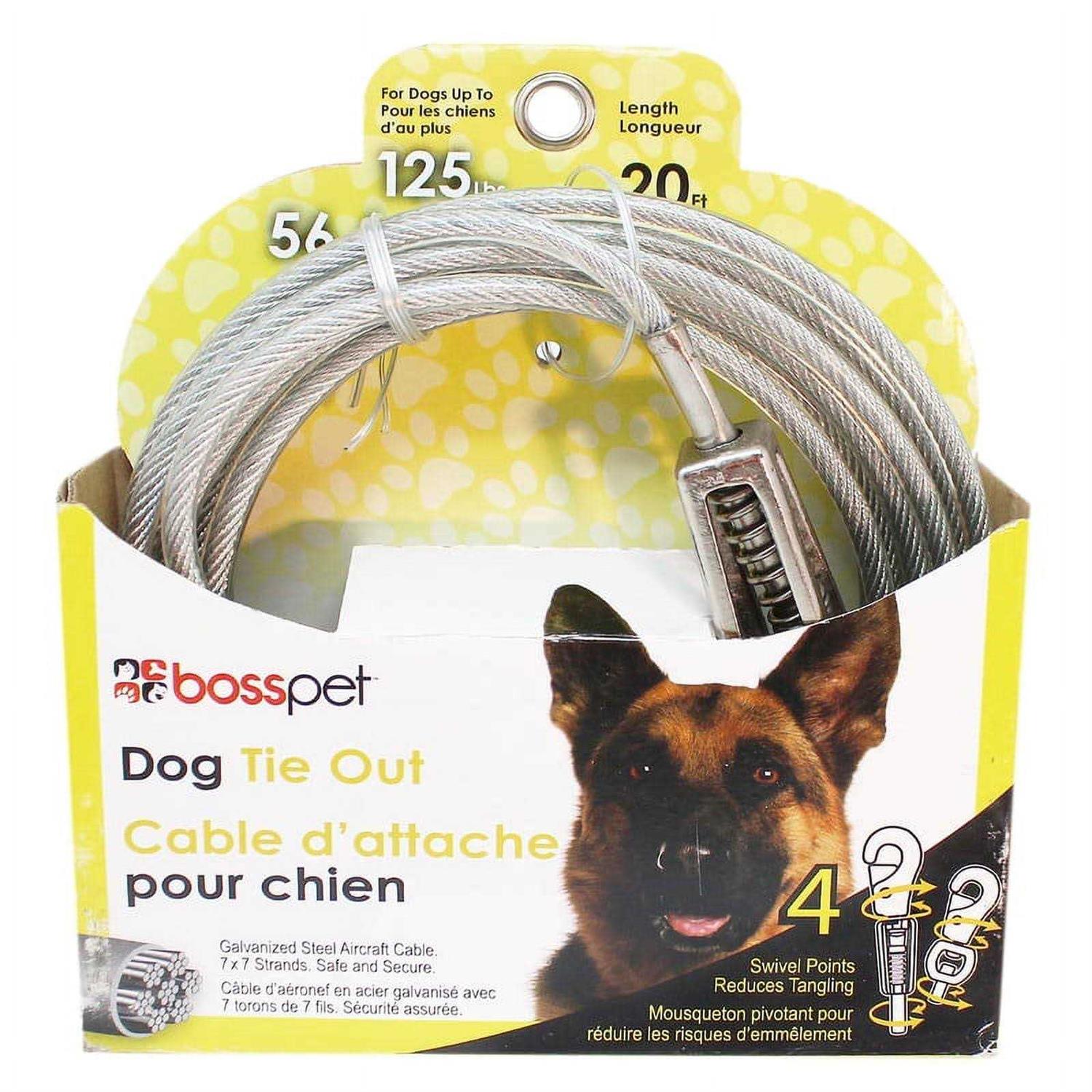 Boss Pet Q5720SPG99 PDQ Tie-Out with Spring - Healthber