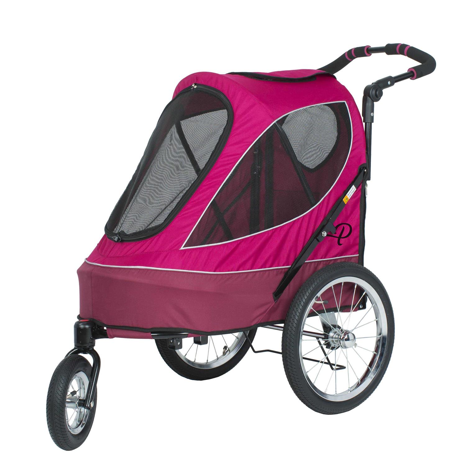 Petique Berry All Terrain Jogger Pet Stroller - Healthber