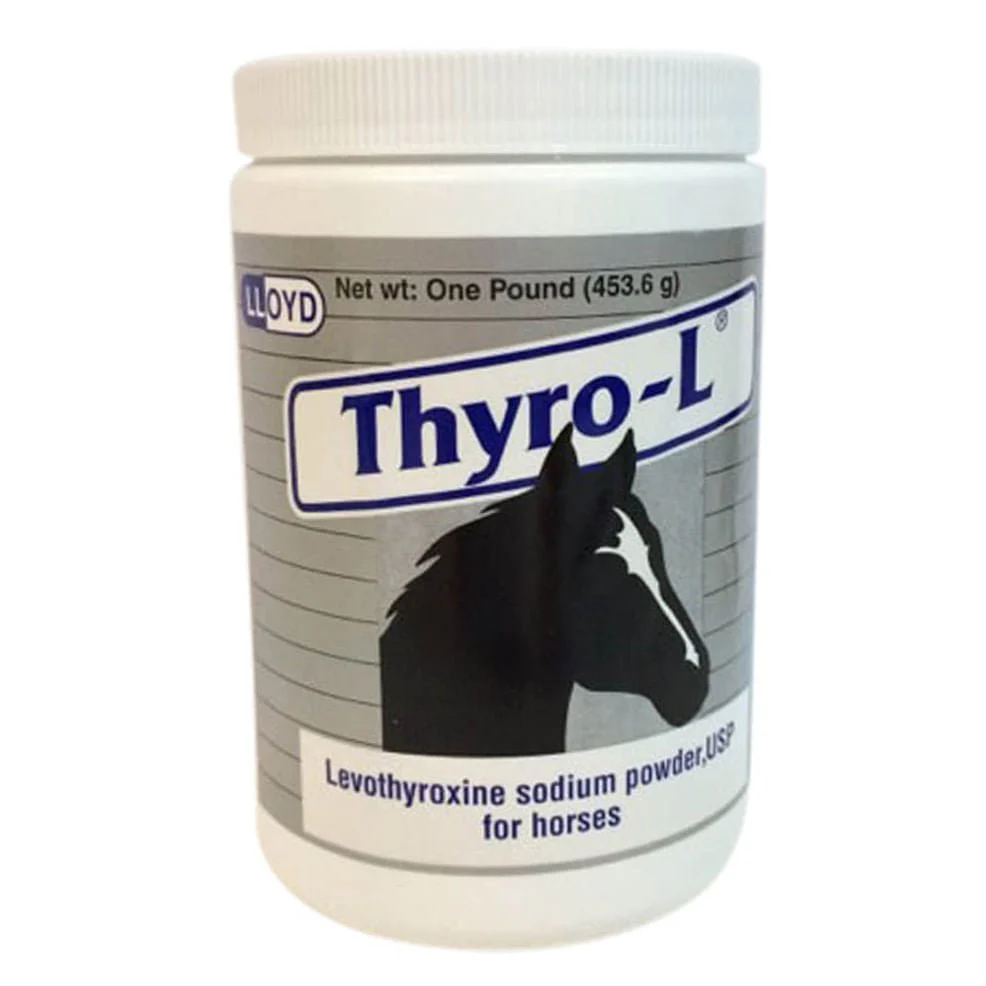 Rx Thyro-L (levothyroxine sodium) Powder for Horses - Healthber