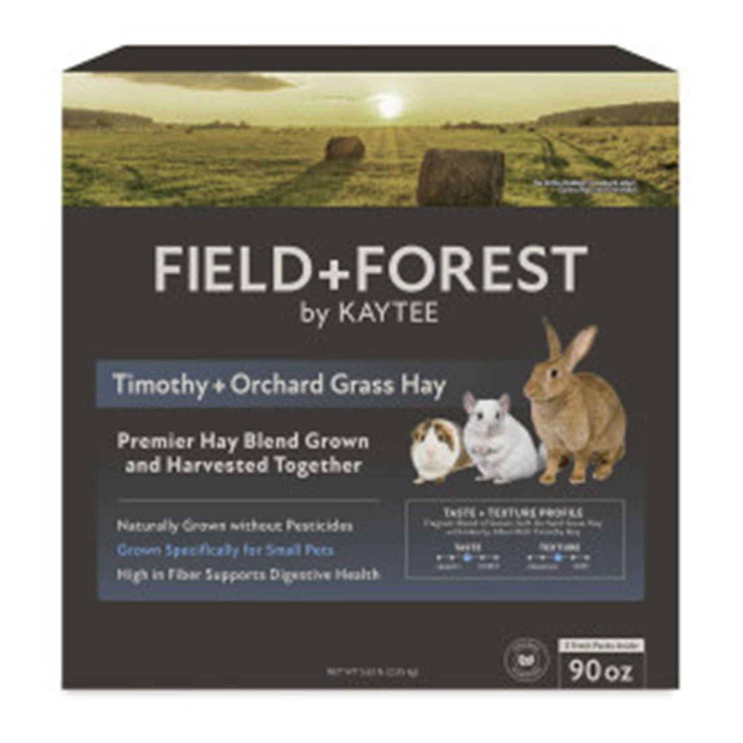 Kaytee Field and Forest Timothy and Orchard Grass Hay Blend - Healthber